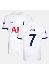 Fotbalové Dres Tottenham Hotspur Son Heung-min #7 Domácí Oblečení 2023-24 Krátký Rukáv